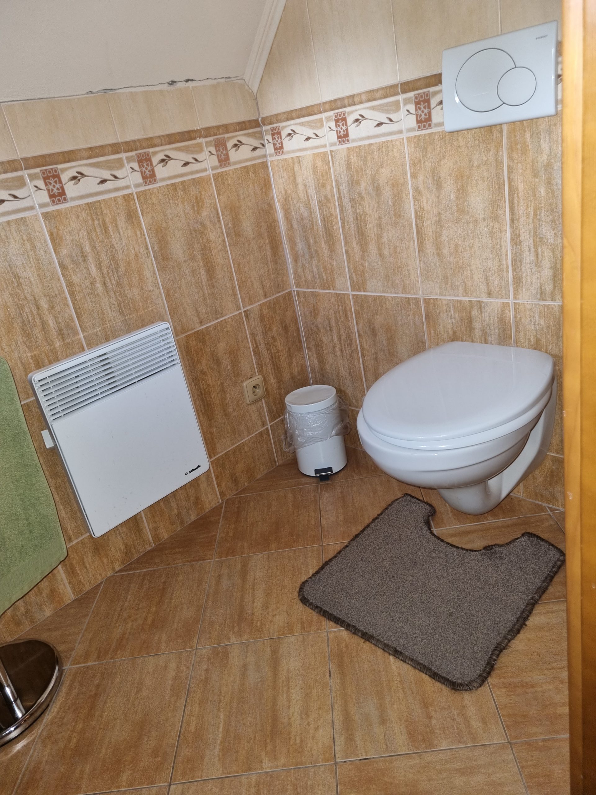 Floor + bathroom